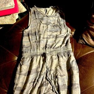 Anti star Camo soft jumpsuit small brand new